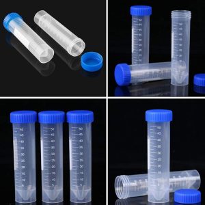 plastic yeast storage vials