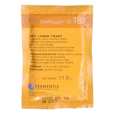 Fermentis Saflager s189 11g pack