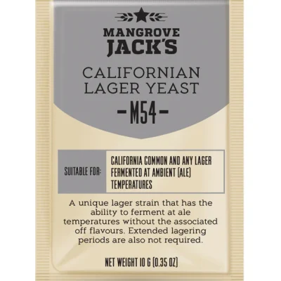 Mangrove jacks m54 lager yeast