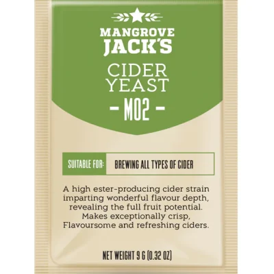 Mangrove Jacks M02 Cider Yeast 9g pack